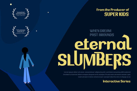 BAXAU | Display Hero Font Font twinletter 