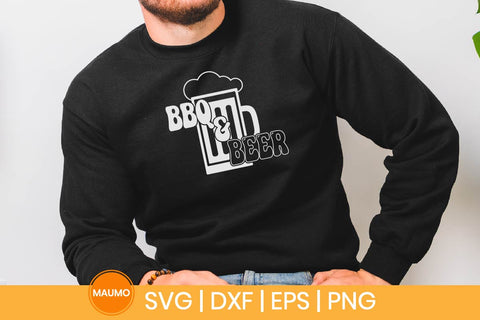 BBQ & beer svg quote SVG Maumo Designs 