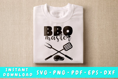 BBQ Master SVG, Barbecue Quote SVG SVG HappyDesignStudio 