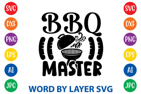 BBQ Master SVG CUT FILE SVG Rafiqul20606 
