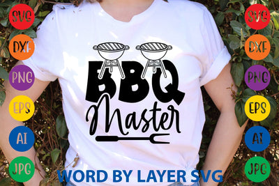 BBQ Master SVG Design SVG Rafiqul20606 