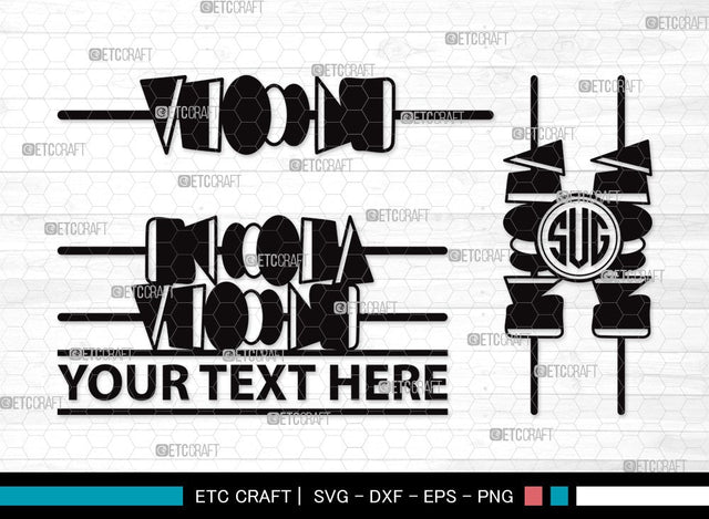 BBQ Monogram SVG | Barbecue Svg | Grilling Svg | Cooking Svg | Grill Svg | Kitchen Svg | BBQ Clipart SVG ETC Craft 