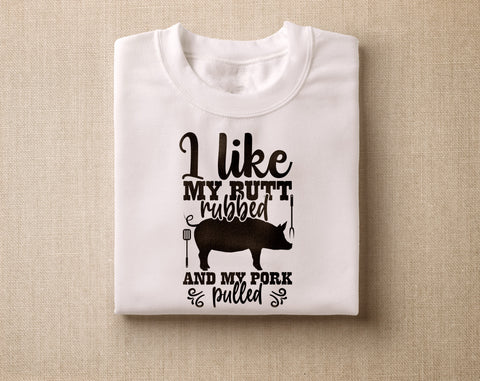 BBQ Quotes SVG Bundle, 6 Designs, BBQ Sayings SVG, BBQ Master SVG, Beer And BBQ SVG, I Like My Butt Rubbed And My Pork Pulled SVG SVG HappyDesignStudio 