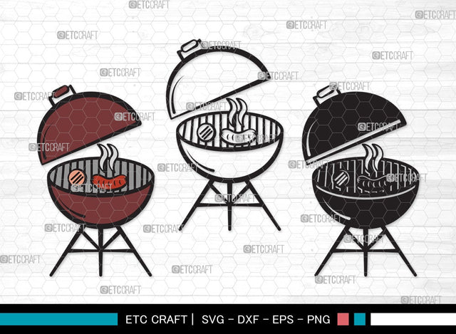 BBQ Stove SVG | Barbecue Svg | Grilling Svg | Barbecue Pan Svg | Grill Svg | Kitchen Svg | BBQ Stove Clipart SVG ETC Craft 