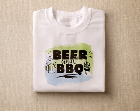 BBQ Sublimation Designs Bundle, 6 BBQ Quotes PNG Files, Beer And BBQ PNG, BBQ Master PNG, I Like My Butt Rubbed And My Pork Pulled PNG Sublimation HappyDesignStudio 
