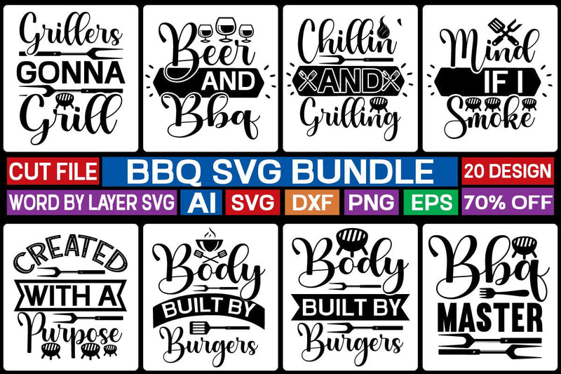 BBQ Svg Bundle SVG designmaster24 