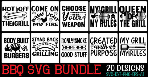 bbq svg bundle SVG Studio Innate 