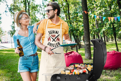BBQ Timer | Two Barbecue Apron Svg| Funny Grilling Svg Saying SVG Klava P 