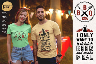 BBQ | Two Barbecue Svg| Funny Grilling Svg SVG Klava P 