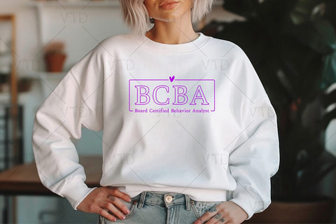 BCBA Board Certified Behavior Analyst Svg Png Files, Bcba tshirt design svg, Bcba tshirt design SVG DesignDestine 