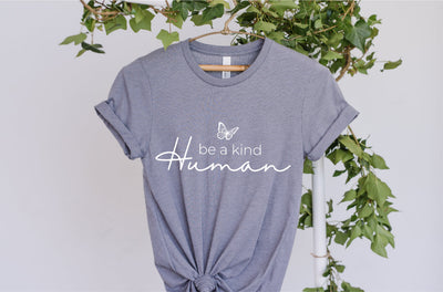 Be A Kind Human Svg, Kindness Svg, Be Kind svg, Kind Svg, Kind Quote Svg, Always Be Kind Svg, Motivational Svg, Svg for shirt, svg cut file SVG Fauz 