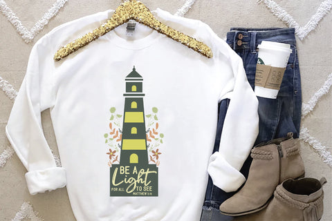 Be a Light for All to See Sublimation Design Sublimation Creativeart88 