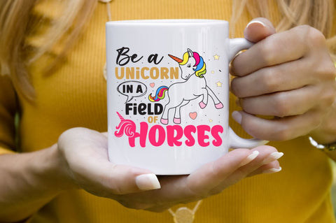 Be a unicorn in a field of horses SVG SVG Regulrcrative 