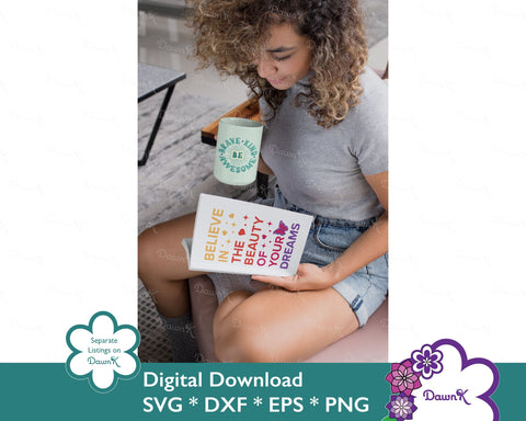 Be Brave Be Kind Be Awesome SVG - Kindness svg, be kind png, you matter svg, inspirational svg SVG DawnKDesigns 