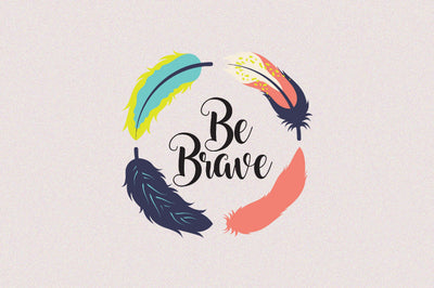 Be Brave Dream Catcher Sublimation Sublimation Rupkotha 