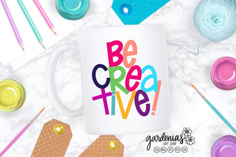 Be Creative SVG Gardenias Art Shop 