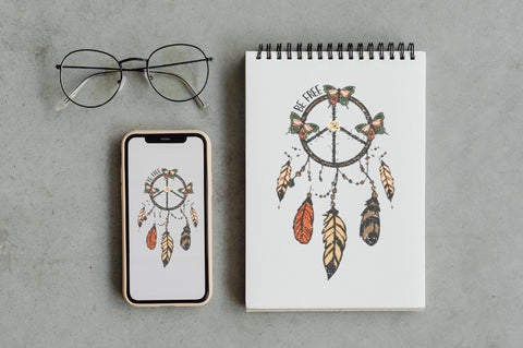 Be Free Dream Catcher Sublimation Sublimation Jagonath Roy 