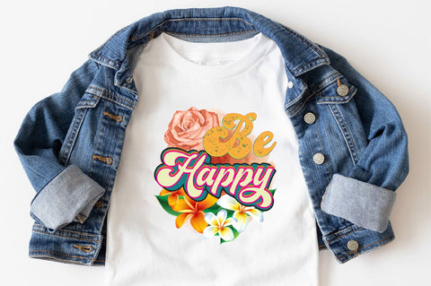 be happy Sublimation SVGArt 