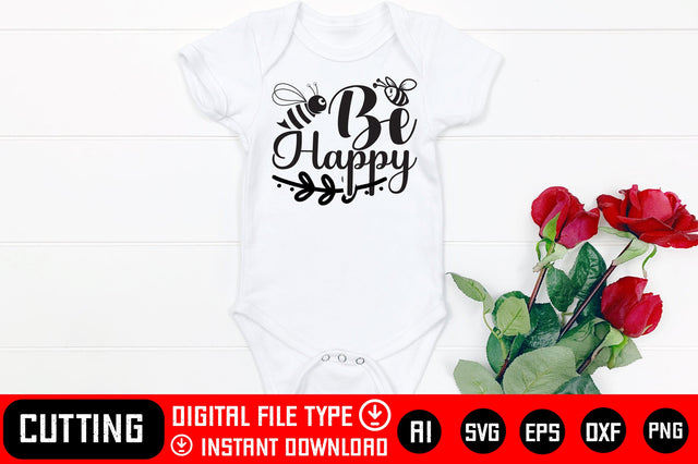 Be Happy SVG CraftlabSvg29 