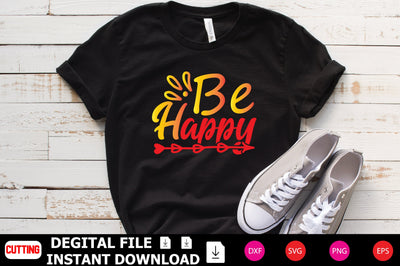 Be Happy SVG Shahin alam 
