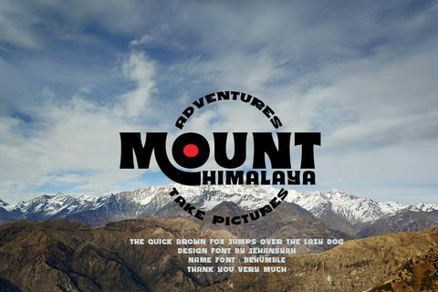 Be Humble Font JH-CreativeFont 