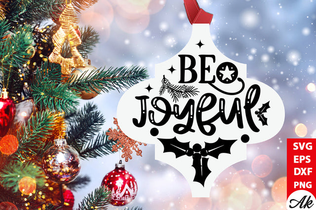 Be joyful Cardinal Arabesque SVG akazaddesign 