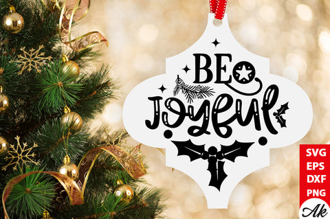 Be joyful Cardinal Arabesque SVG akazaddesign 