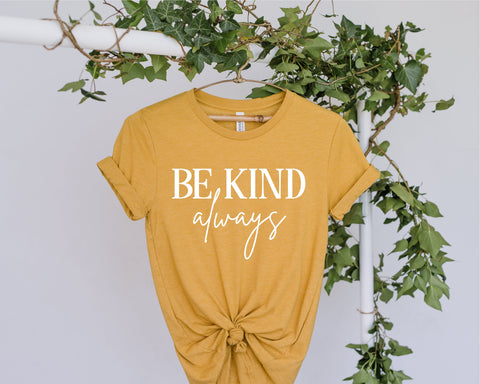 Be kind always svg, Inspirational svg, Motivational svg, happiness svg, Mental Health Matters SVG, Positivity svg, svg for shirt, svg file SVG Fauz 