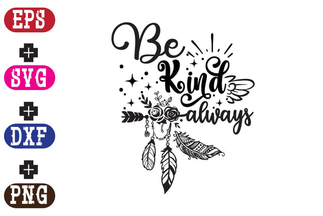 Be kind always SVG Nurstore 