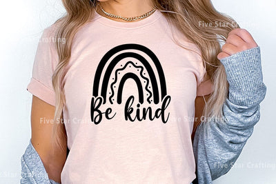 Be kind, Inspirational SVG Design SVG FiveStarCrafting 
