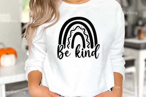Be kind, Inspirational SVG Design SVG FiveStarCrafting 