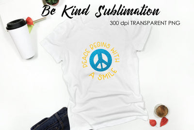 Be Kind Quotes Sublimation | T-Shirt Design | Be Kind Sublimation Sublimation Fly Design 