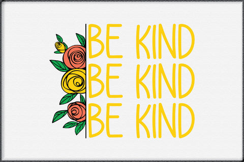 Be Kind Sublimation Design Sublimation Creativeart88 