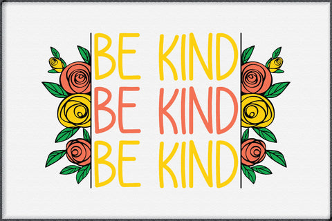 Be Kind Sublimation Design Sublimation Creativeart88 
