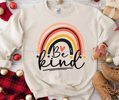 Be Kind Sublimation, Retro Be Kind Png, Boho Png, Digital Download Shirt Designs Sublimation ToriDesigns 