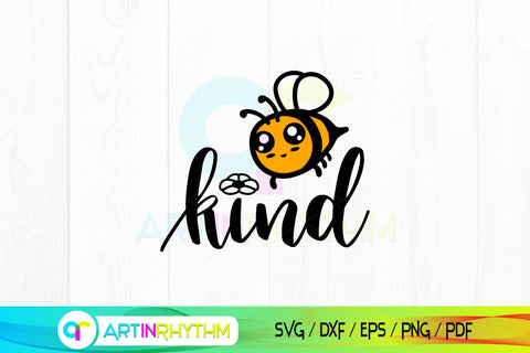 Be Kind Svg, Bee Kind Shirt Design, Bee Svg SVG Artinrhythm shop 
