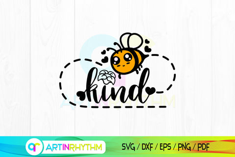 Be Kind Svg, Bee Kind Shirt Design, Bee Svg SVG Artinrhythm shop 