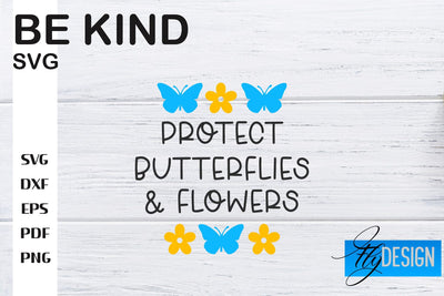 Be Kind SVG | Kindness Quotes SVG | Happy Design SVG Fly Design 