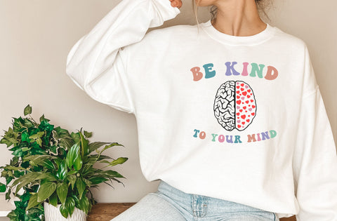 Be Kind to Your Mind, Mental Health SVG SVG MD mominul islam 