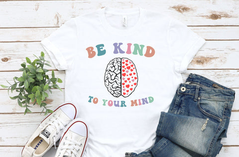 Be Kind to Your Mind, Mental Health SVG SVG MD mominul islam 