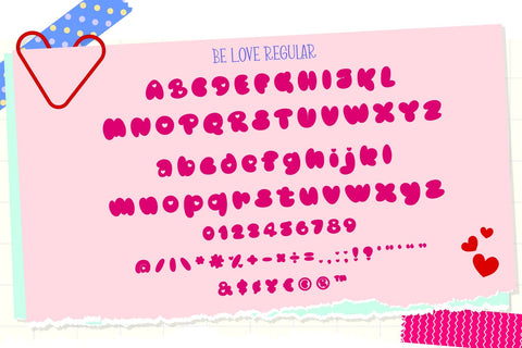 Be Love Font BB Digital Arts 