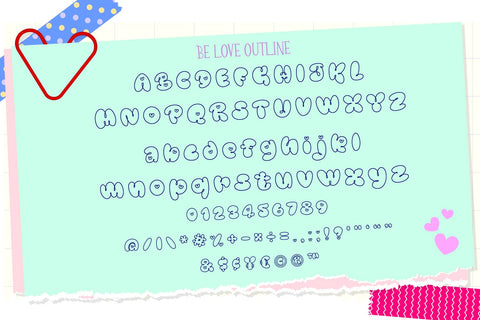 Be Love Font BB Digital Arts 