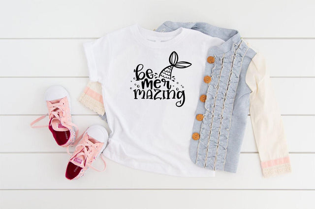 Be-Mermazing SVG Cut File - Mermaid Quote SVG SVG Simply Cutz 