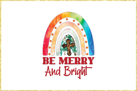 Be Merry and Bright Christmas Sublimation Sublimation Jagonath Roy 