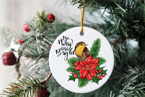 Be Merry And Bright Sublimation Design Sublimation LAM HOANG THUY 