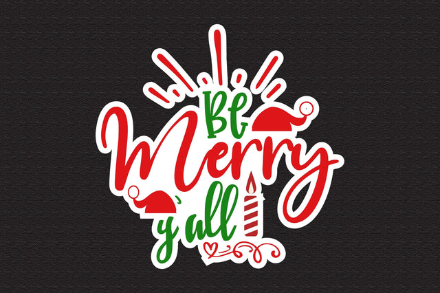 Be Merry Y'all svg SVG nirmal108roy 