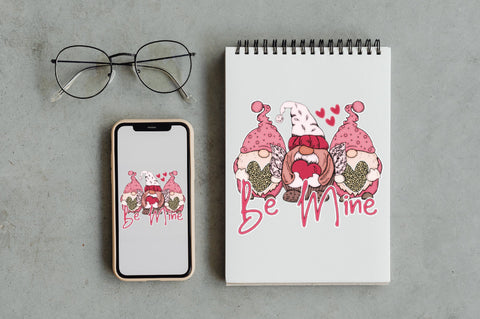 Be Mine Gnome Valentines Sublimation Sublimation Jagonath Roy 