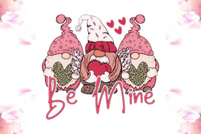Be Mine Gnome Valentines Sublimation Sublimation Jagonath Roy 