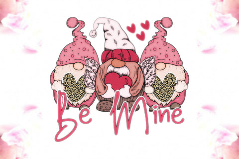Be Mine Gnome Valentines Sublimation Sublimation Jagonath Roy 