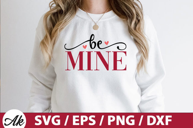 Be mine SVG SVG akazaddesign 
